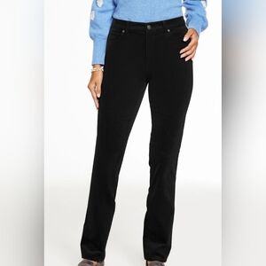 Sonoma Black Corduroy Straight Leg Size 14
